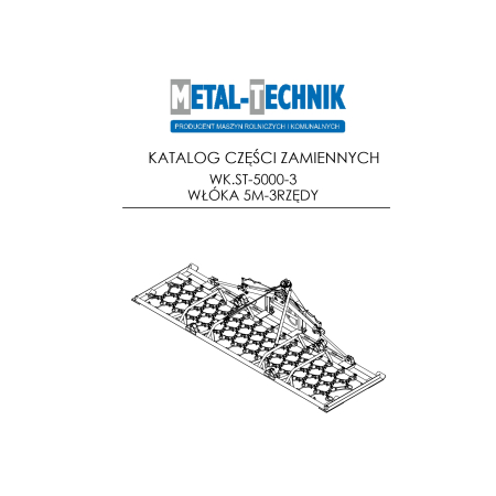 Katalog części zamiennych Włóka 2 siłowniki 5000-3